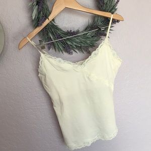 Tank top Express cream color